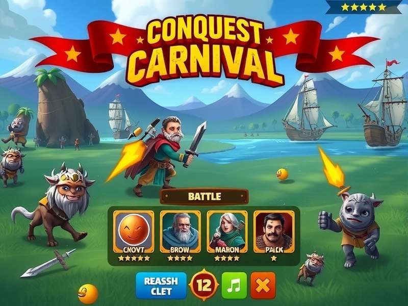 Conquest Carnival character customization options